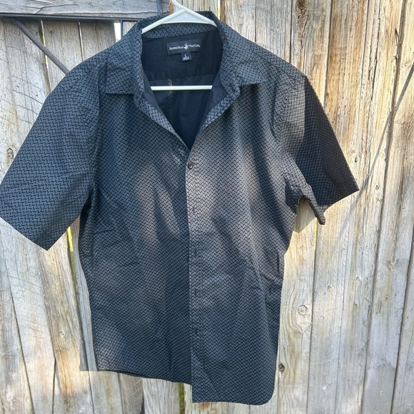 Beverly Hills Polo Club Black Casual Button Down Shirt - Picture 3 of 6